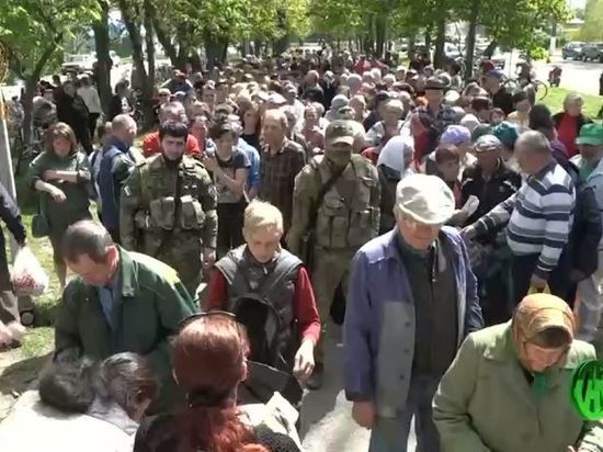 Кадыров разместил видео о гуманитарной акции в поселке Михайловка на Запорожье