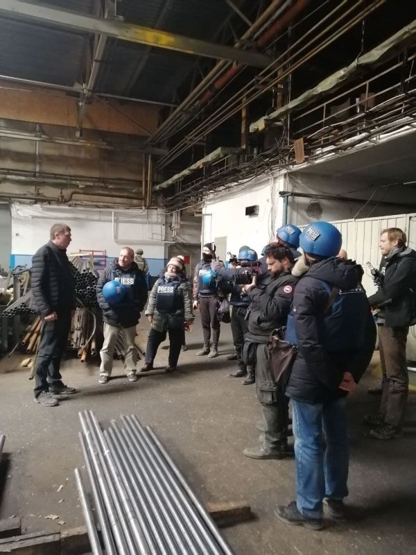 В Мелитополь прибыли иностранные журналисты