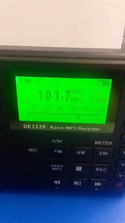������ � ���������� ����� ������� �������� ����� �� ����� 101.7 FM