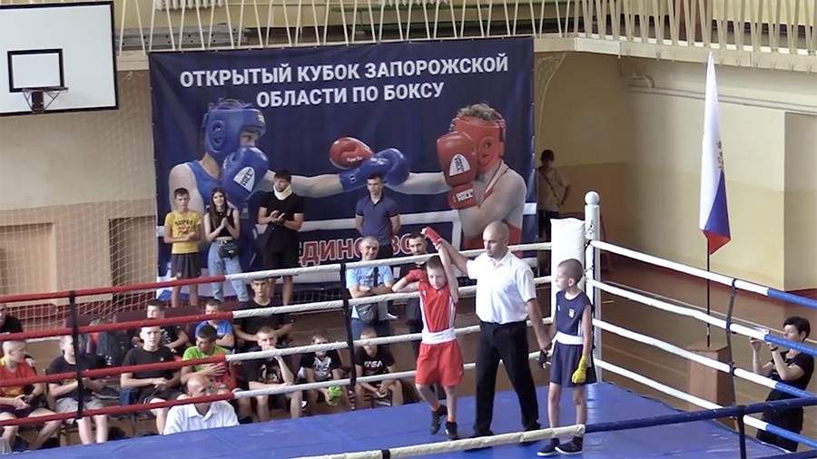 В Мелитополе прошли первые открытые соревнования по боксу среди юношей