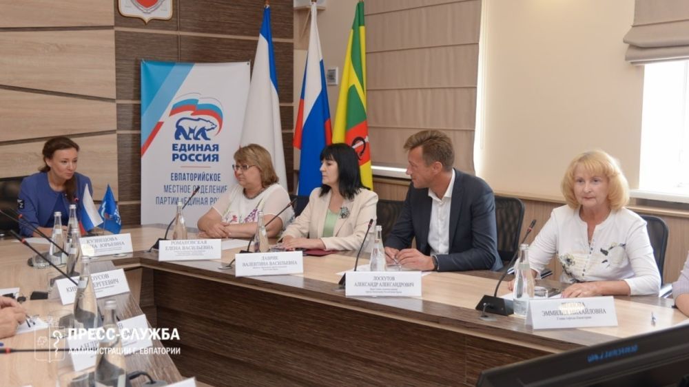 Евпаторию с рабочим визитом посетила Заместитель председателя Госдумы РФ Анна Кузнецова