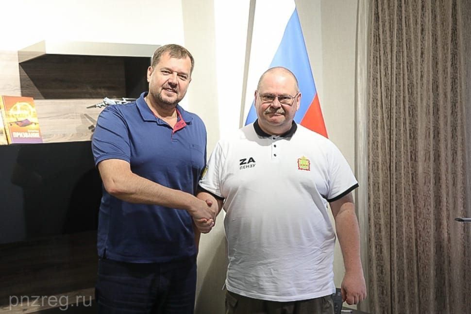 Провели рабочую встречу с губернатором Пензенской области Олегом Мельниченко