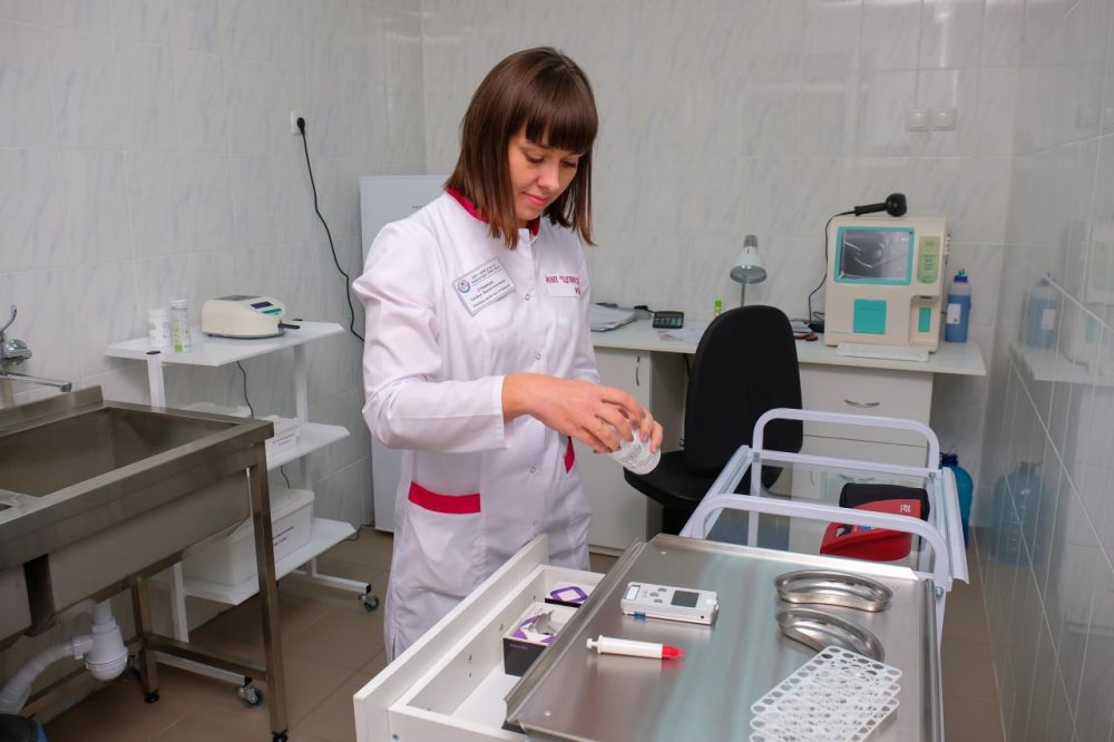 Амбулаторию в Константиновке посетил главврач амбулаторий Мелитопольского района Пашко Иван Федорович