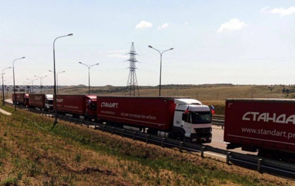 100 тонн гуманитарной помощи доставили из Пензенской области в Пологовский район