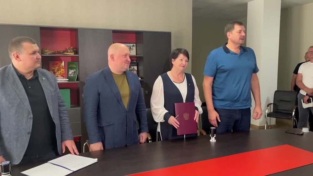 Михаил Развожаев: Сегодня с рабочим визитом посетил подшефный Мелитополь