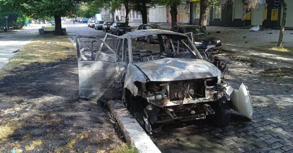 Комендант Бердянска госпитализирован после взрыва его автомобиля