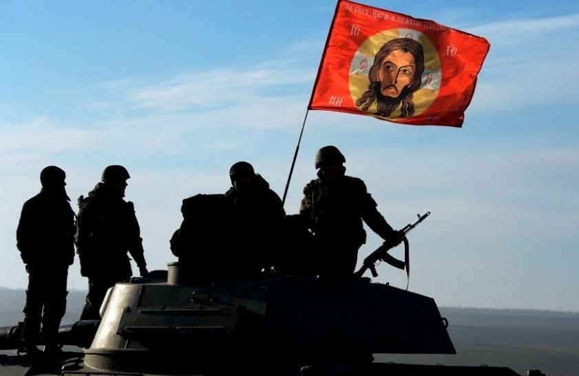 Юрий Котенок: В 2014 г. ополчение Донбасса не зря подняло над головой флаг со Спасом Нерукотворным