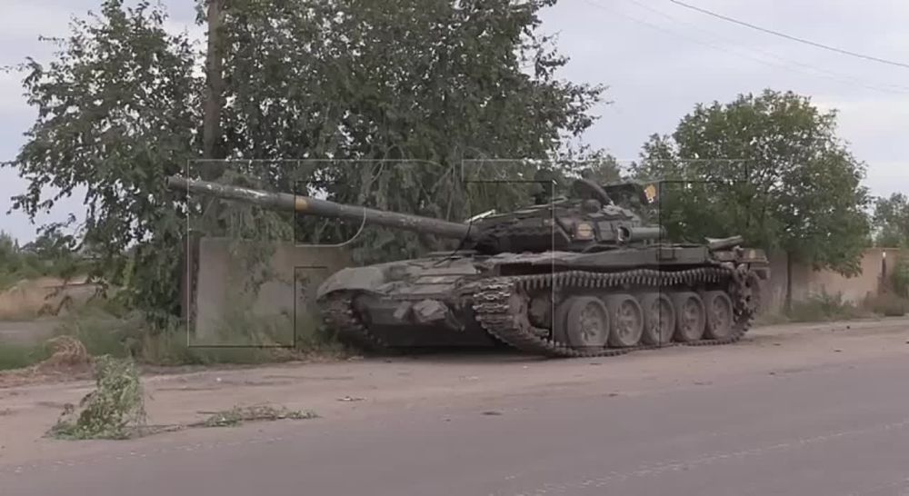 �������� ���������� ���� T-72 ����� �� ������ ����������� ������