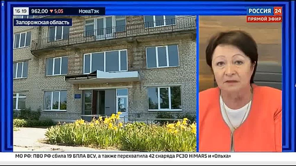 Галина Данильченко: В эфире Россия 24 рассказала о том, как проходит Референдум в Мелитополе, об ожиданиях жителей города и высокой активности мелитопольцев в волеизъявлении