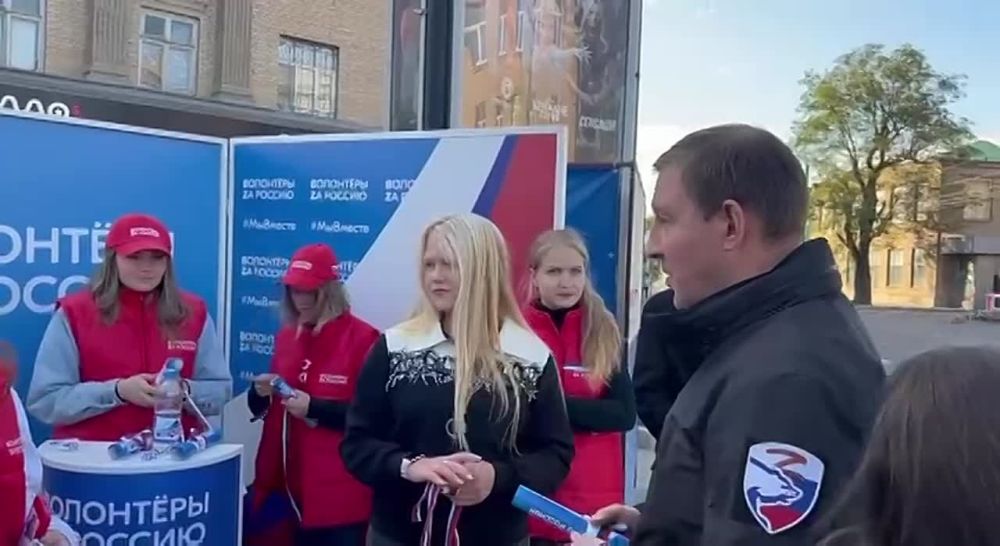 Андрей Турчак: В Мелитополе в эти дни двойной праздник - День города и референдум