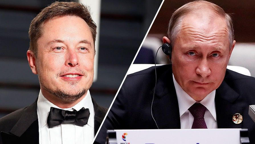 Илон Маск говорил с Владимиром Путиным перед публикацией своих твитов про Украину, приводит инсайд основатель Eurasia Group Ян Бреммер