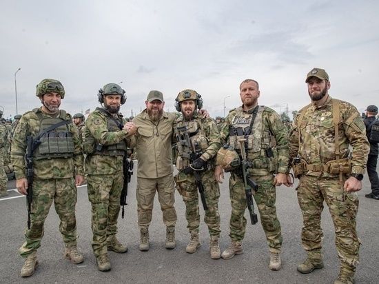 Кадыров показал чеченский ОМОН под Энергодаром. Видео