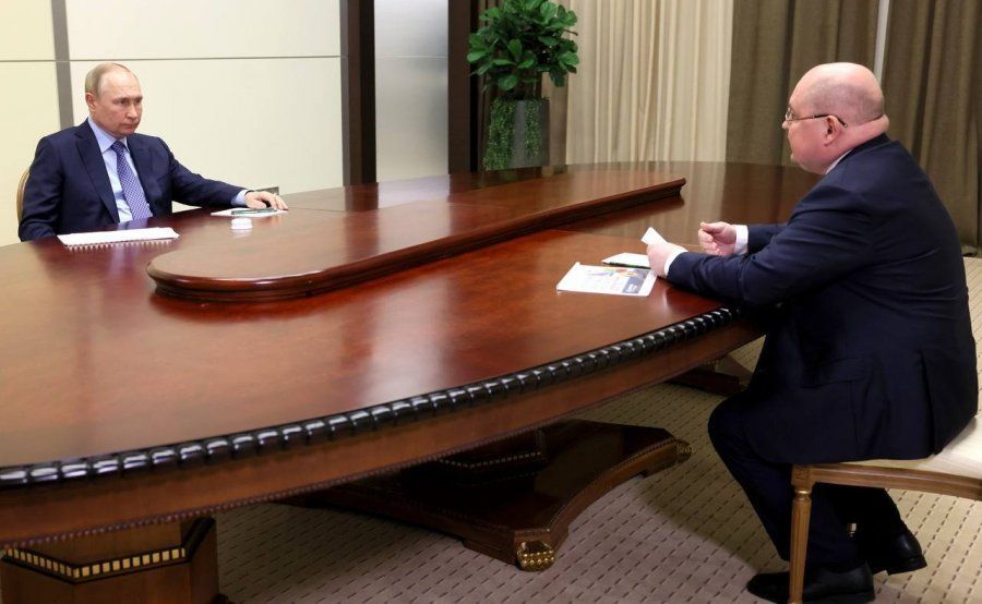 Губернатор Михаил Развожаев доложил Президенту Владимиру Путину о социально-экономическом развитии Севастополя