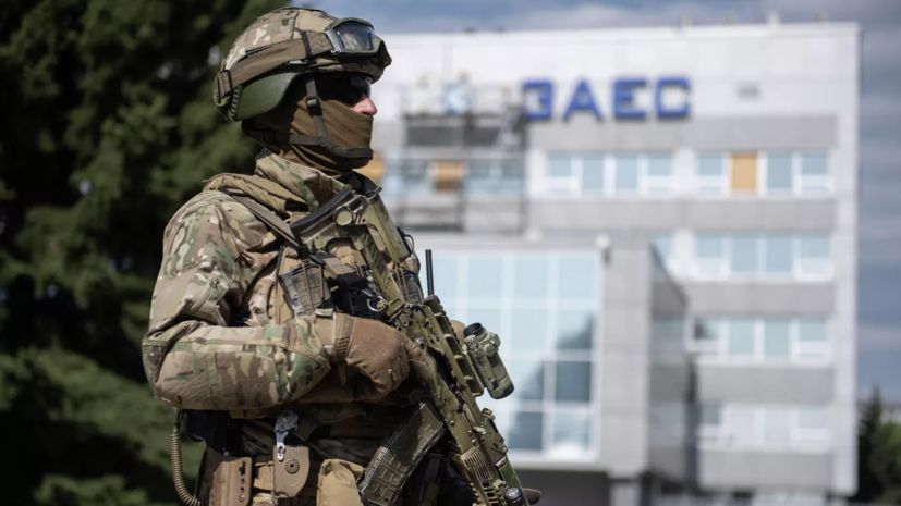 ВСУ нанесли артиллерийские удары по территории Запорожской АЭС