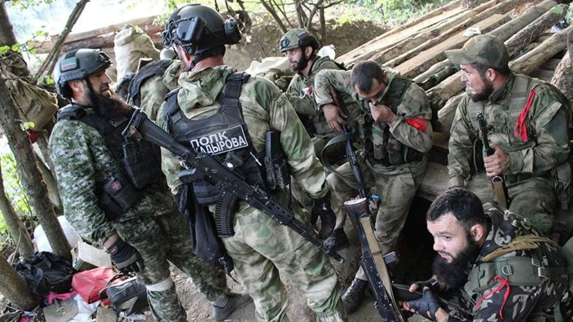 Кадыров опубликовал кадры зачистки Благовещенки в Запорожской области