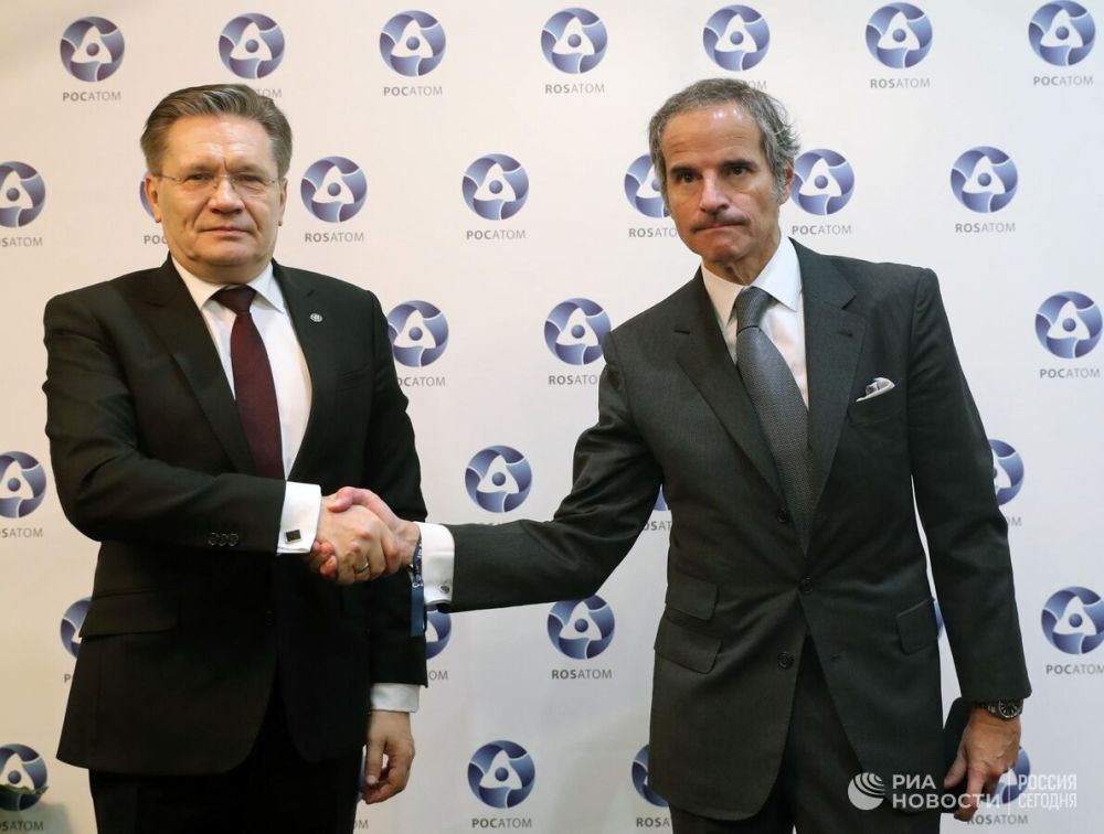 Лихачев рассказал Гросси о мерах, принимаемых Россией для безопасности ЗАЭС