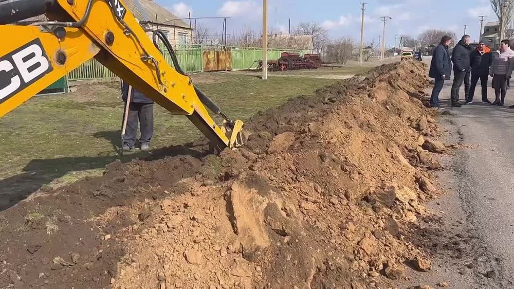 Андрей Сигута: Вместе с и.о. заместителя губернатора Севастополя Павлом Иено посетили село Надеждино