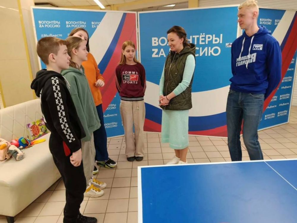 Галина Данильченко: На базе единого гуманитарного штаба «Единой России» в Мелитополе открылся досуговый центр для детей и подростков