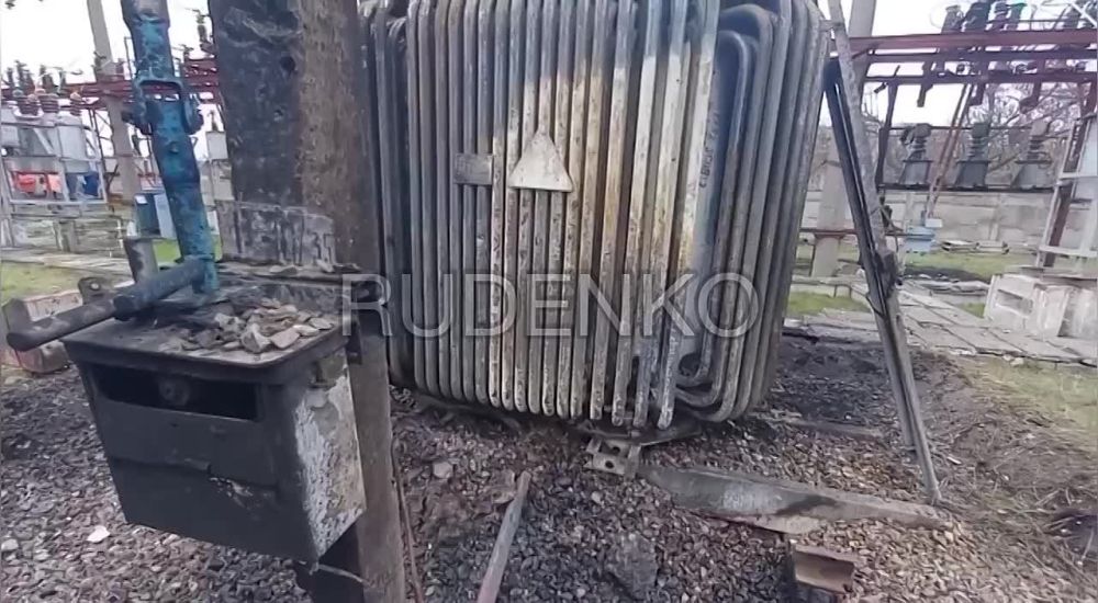 Андрей Руденко: Нацисты произвели обстрел локомотивного депо Мелитополя