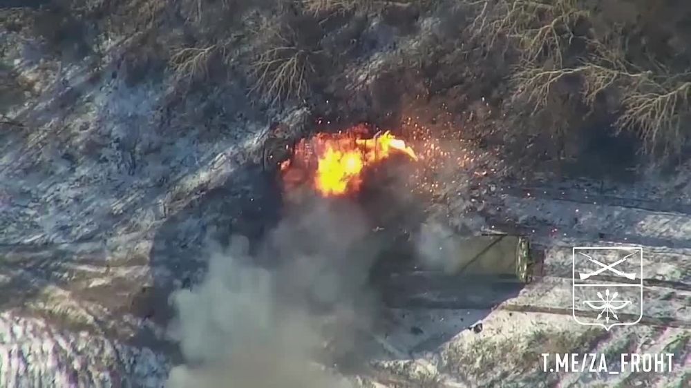 Юрий Котенок: Транспорт с боеприпасами для ВСУ, пораженный на Запорожском направлении