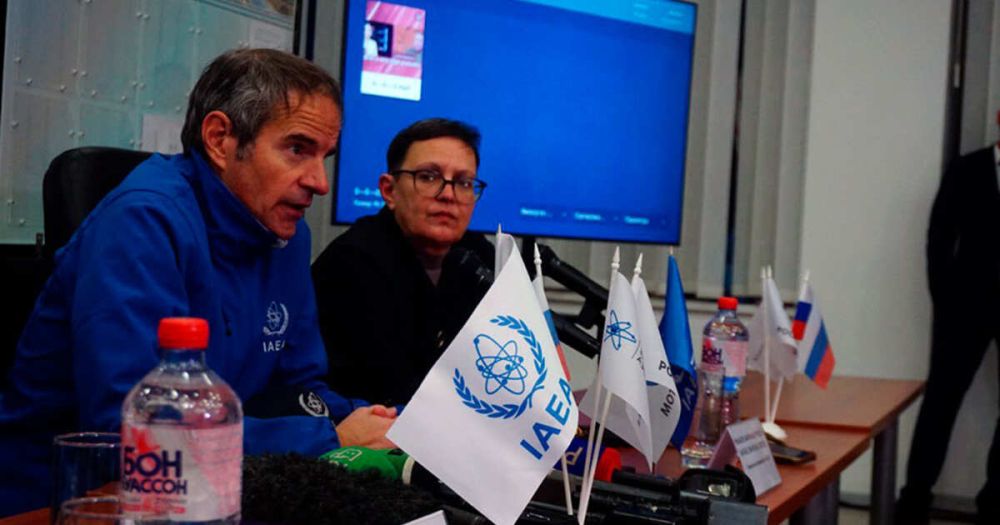 "Росатом": Гросси лично увидел последствия обстрелов ЗАЭС