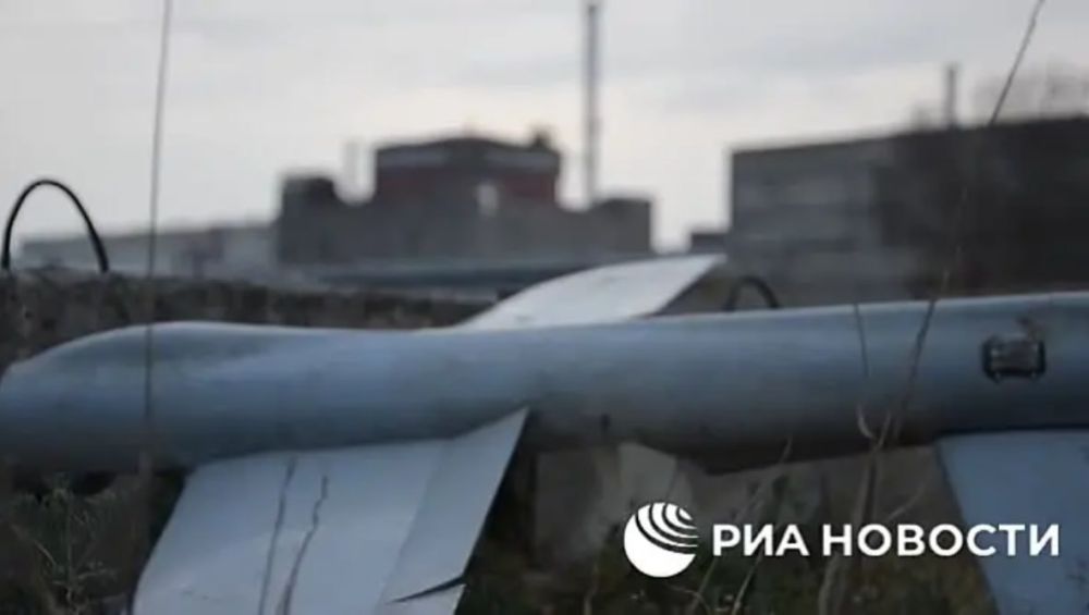 Юрий Котенок: ВСУ вновь попытались атаковать Запорожскую АЭС. Рядом со станцией упал ударный дрон польского производства