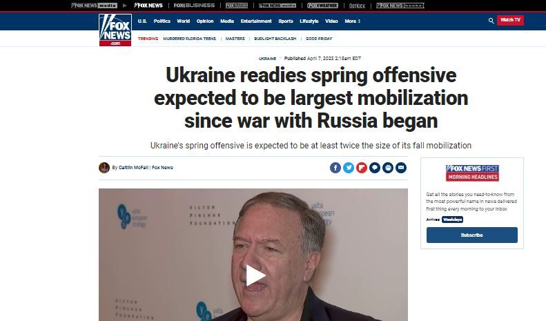 ������� ������� ����������, ������� ����� ���������� ����������� �� �� ����� ����� � Fox News