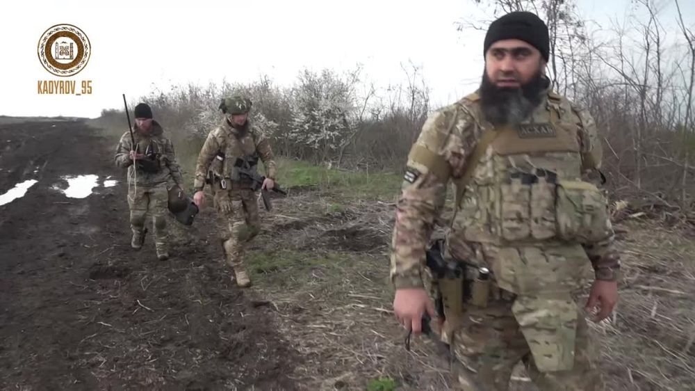 На Запорожском направлении в зоне ответственности батальона «Восток-АХМАТ» МО РФ обстановка под полным контролем российских подразделений