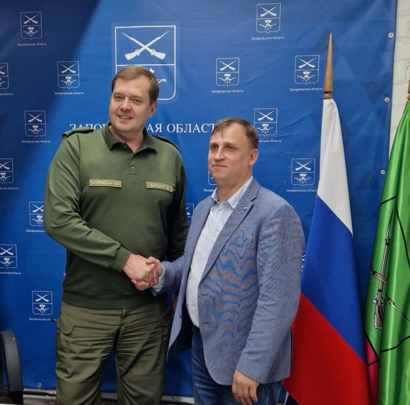 Профсоюзный лидер СОЦПРОФ в канун 1 Мая встретился с губернатором Запорожской области