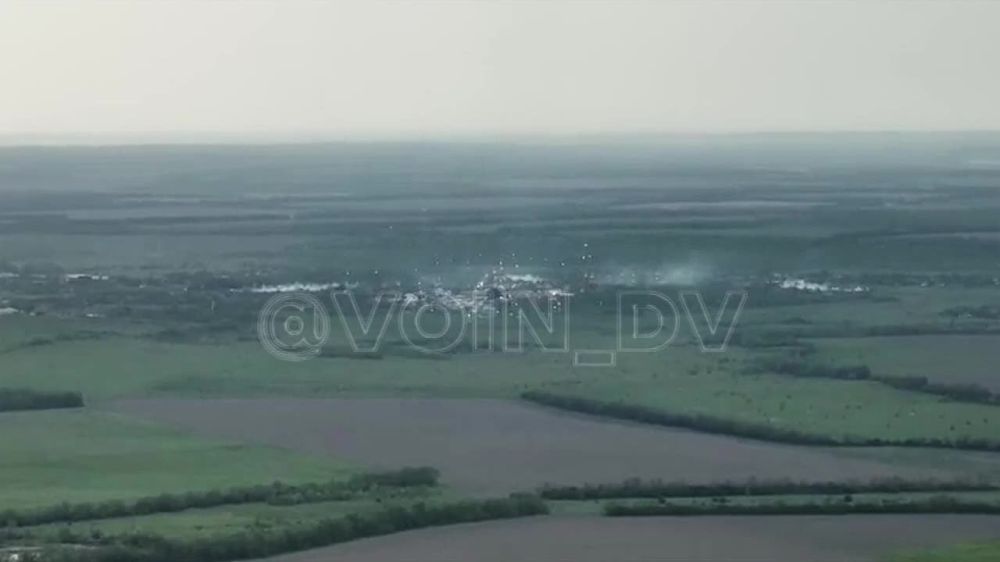 Юрий Котенок: Запорожское направление — обработка очередного опорника ВСУ из РСЗО "Град"