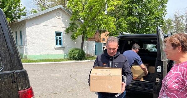 В Запорожскую область доставили гумпомощь от жителей Пензы