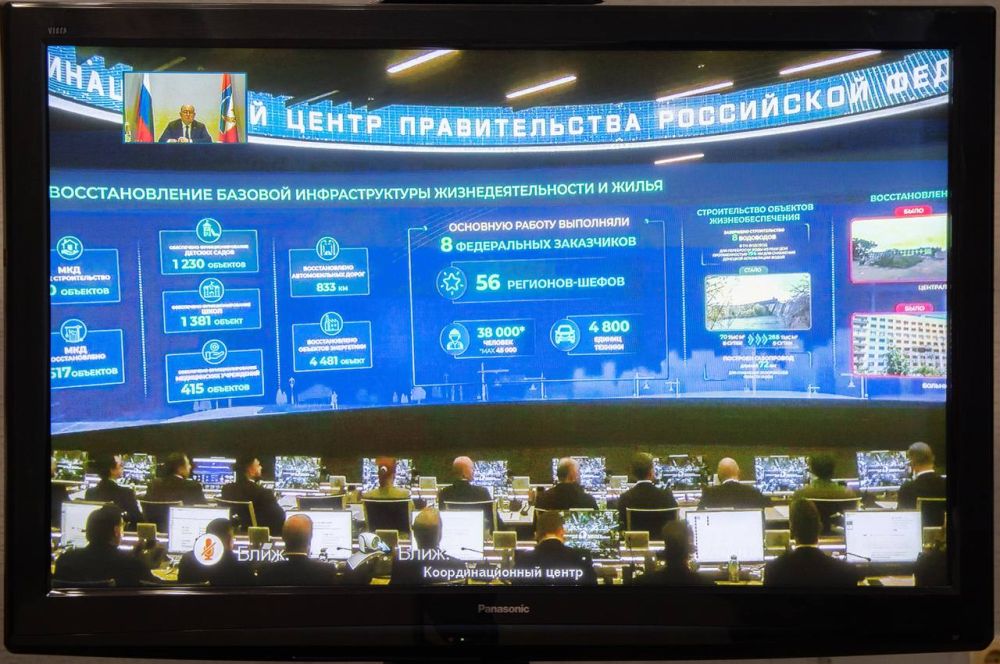 Михаил Развожаев: Развитие Донецкой и Луганской народных республик, а также Запорожской и Херсонской областей обсудили сегодня на стратсесии под руководством Председателя Правительства Михаила Владимировича Мишустина