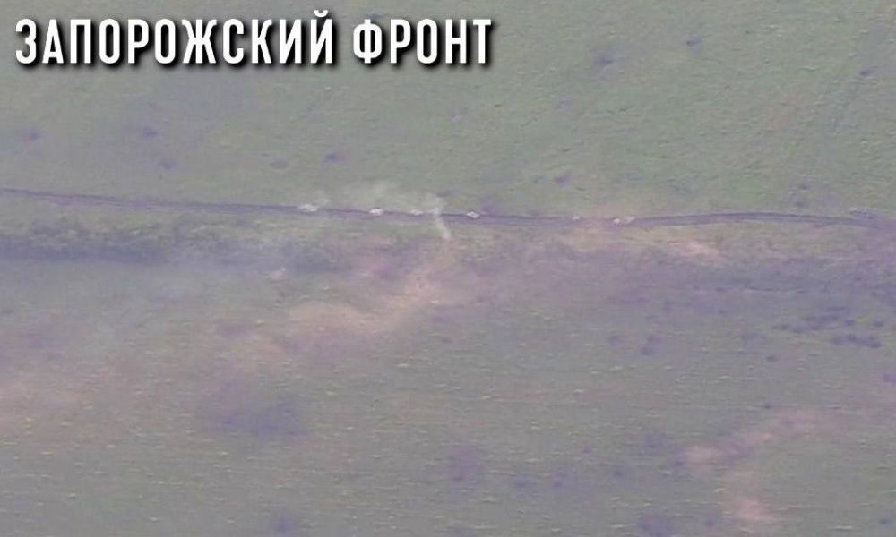 Евгений Лисицын: Красиво горит! В Запорожских полях прибавилось металлолома