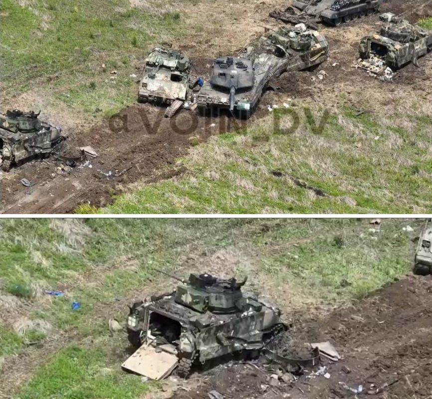 �������� ��������� ����� ������������ ��� Bradley � ������ Leopard 2 � ������� ������� ����� ���������� ����������� ��� ��� ��������