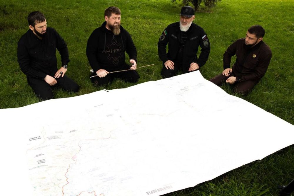 Чеченские бойцы активно теснят противника на марьинском направлении