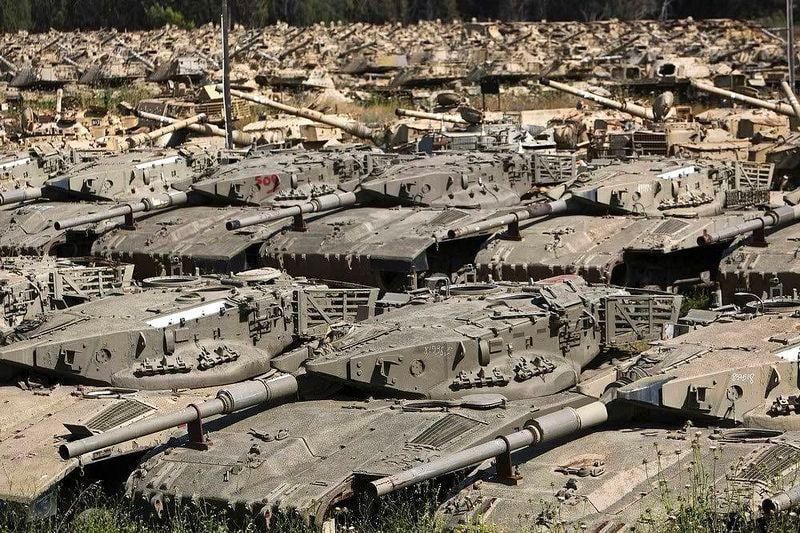 ������� ������� ����� 200 ������ ������ Merkava Mk2 � Mk3 ����������� ������� ������