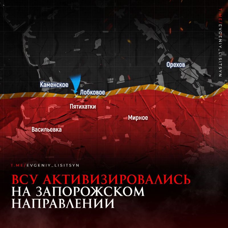 Евгений Лисицын: Украинские боевики активизировались на Запорожском направлении