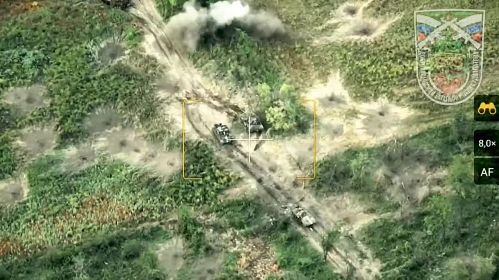 Евгений Лисицын: События на видео происходят в районе Лобкового на Запорожском направлении