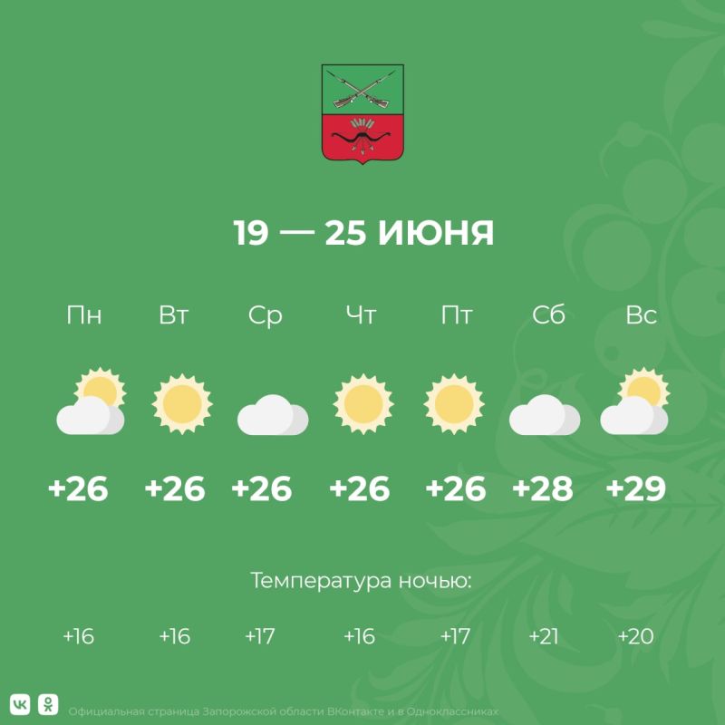������ � ����������� ������� �� 19 � 25 ����