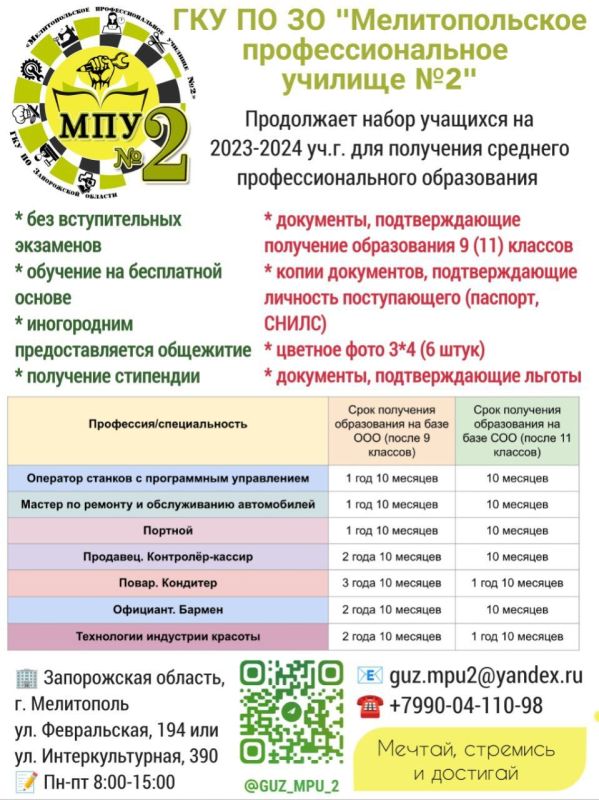 "�������������� ���������������� ������� �2" ���������� ����� �������� �� 2023-2024 ��.�