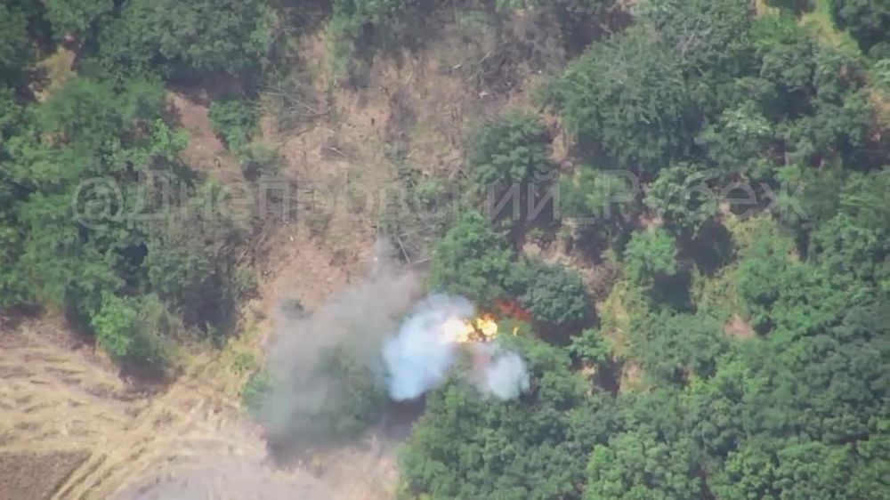 Андрей Руденко: «Ланцет» на Запорожском фронте уничтожает гаубицу М-777