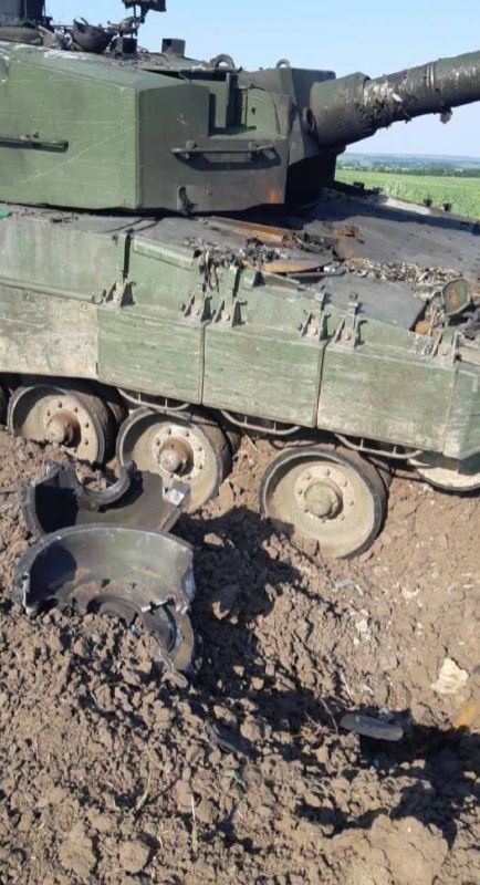 ���� ��� ������ ��������� ����� Leopard 2A4 �� ����������� �����������