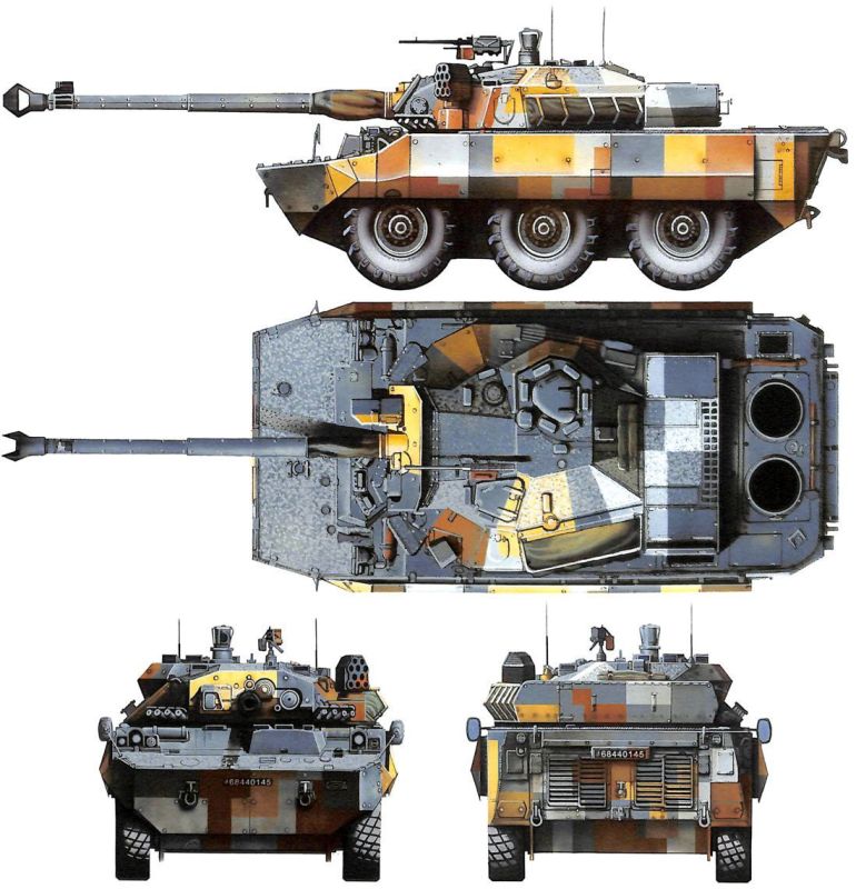 ����������� ������ ����� AMX-10RC �� �������� ��� ����������� ��-�� �� ������ ����� � "�����������" �������� ������� El Mundo