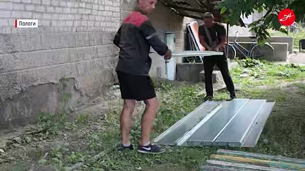 «Единая Россия» и шефы из Пензы восстанавливают поврежденную обстрелами ВСУ инфраструктуру в Пологах