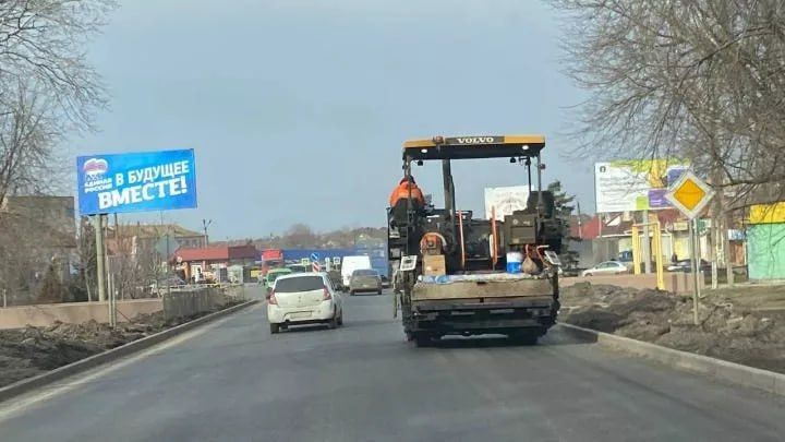 Ремонт 200-км участка сухопутного коридора в Крым намерены завершить к октябрю