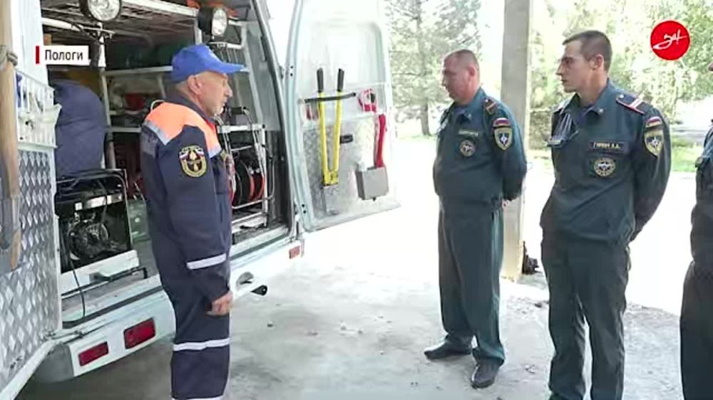 Заслуженные спасатели России из Пензы обучат коллег из пожарно-спасательной части Пологовского района