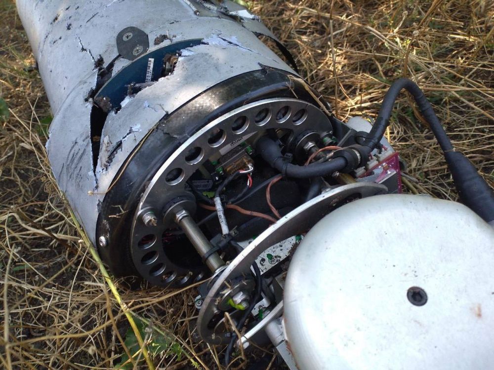 Юрий Котенок: Обломки БПЛА ScanEagle, сбитого на Запорожском направлении