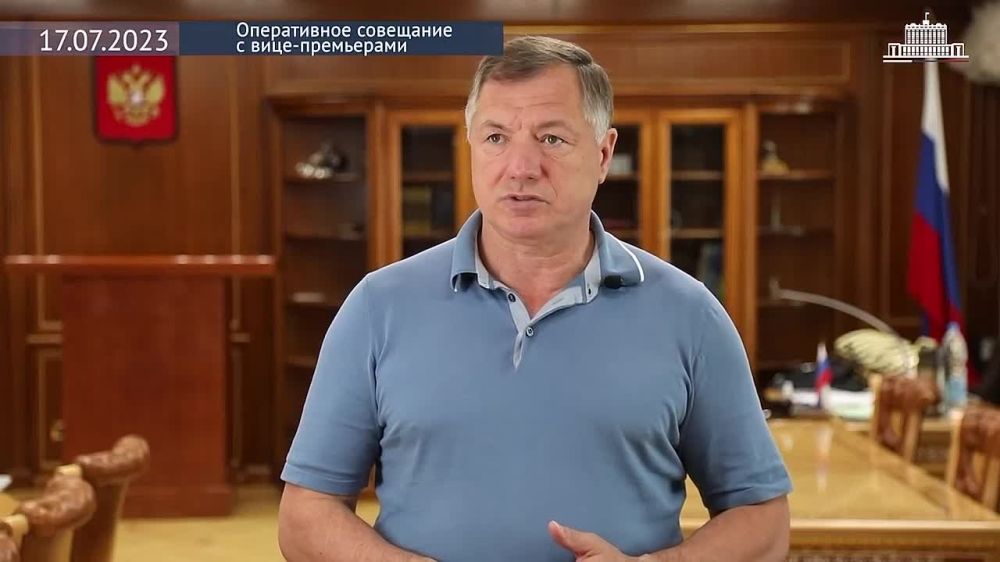 Олег Царёв: Комментарий вице-премьера РФ Марата Хуснуллина относительно движения через сухопутный коридор в Крым, а также о теракте на Крымскому мосту и вопросах ликвидации последствий