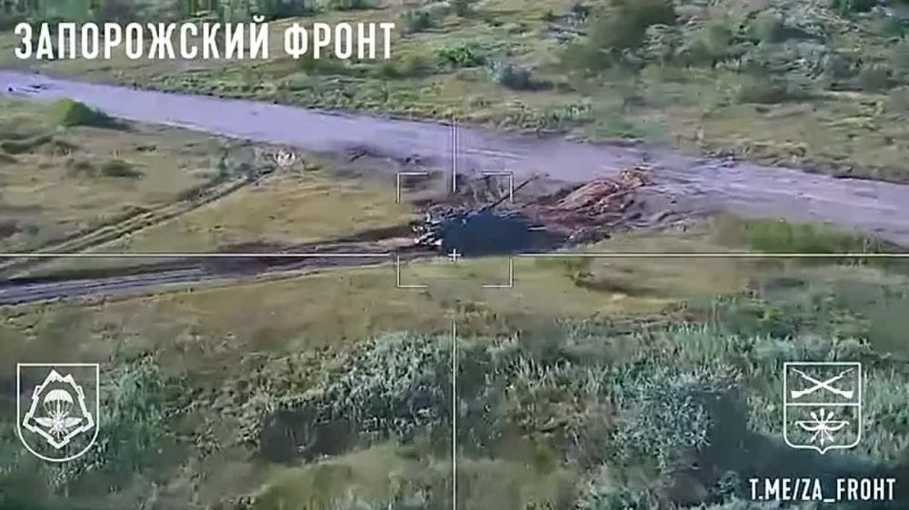 Евгений Лисицын: Российские Ланцеты продолжают уничтожать натовскую бронетехнику на Запорожском фронте