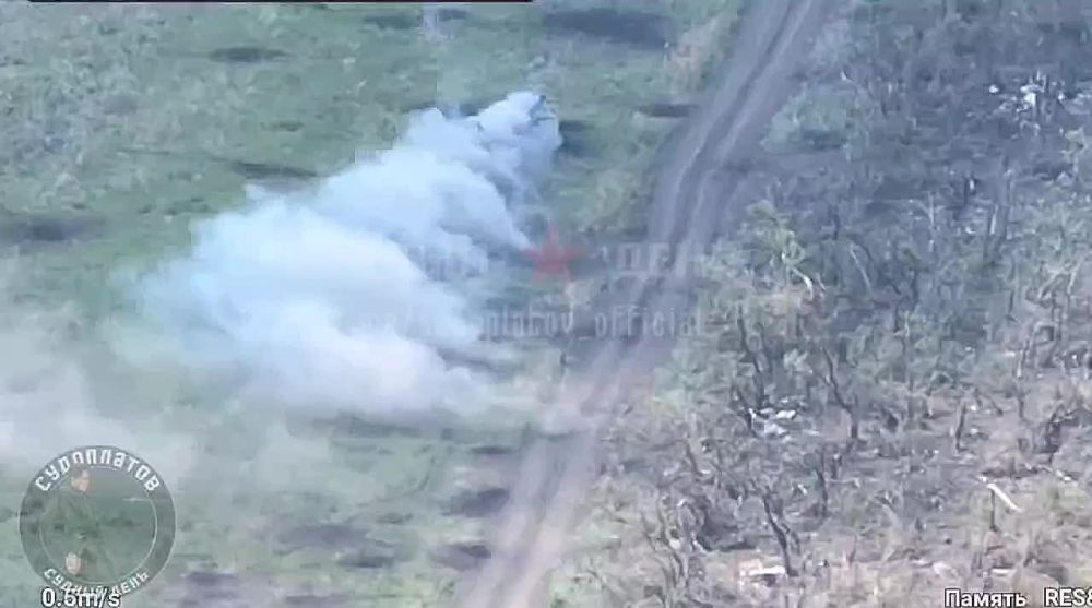 Борис Рожин: Уничтожение БТРа противника на Запорожском направлении